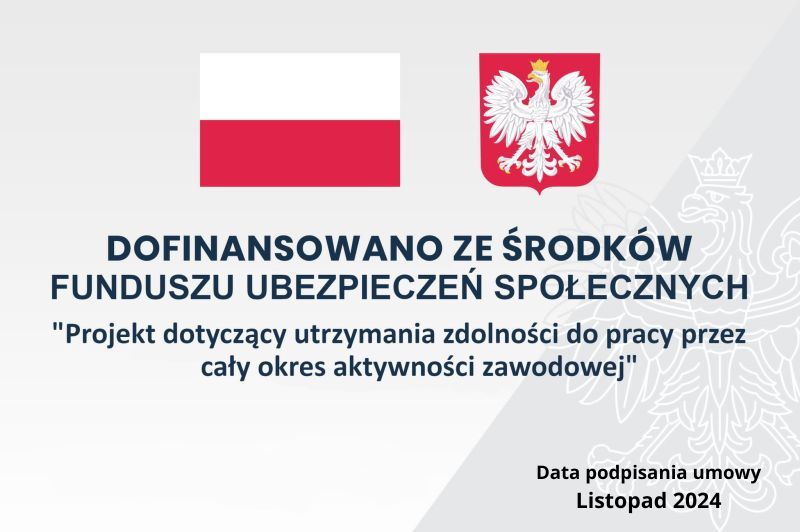 Tablica informacyjna - ZUS 2024